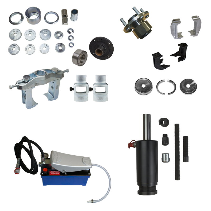 Complete tool set Generation 1 kit plus Generation 2 kit plus Foot pump and Ram